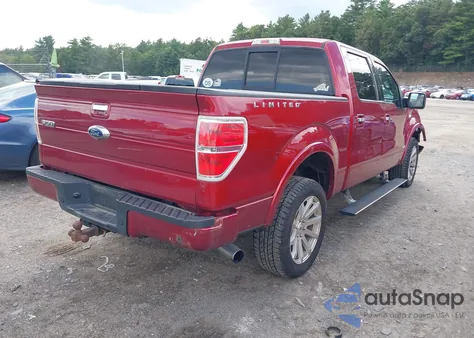 2013 Ford F-150 Limited из США, поврежденный, VIN 1FTFW1ET4DFC30998